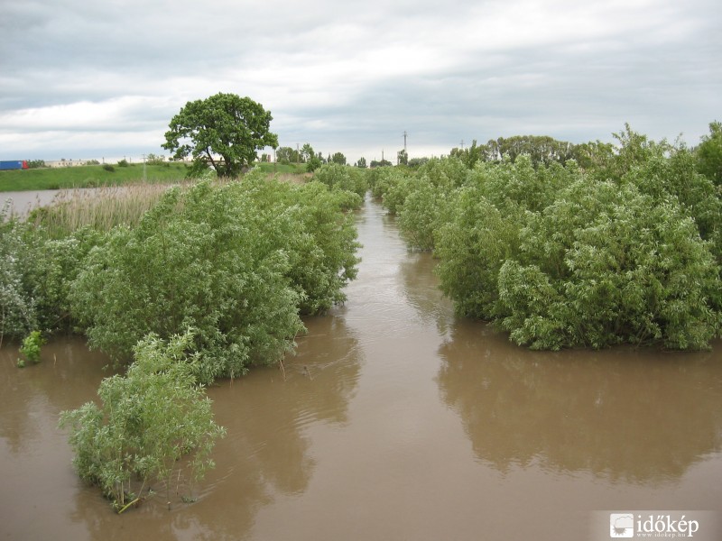 Laskó patak áradása