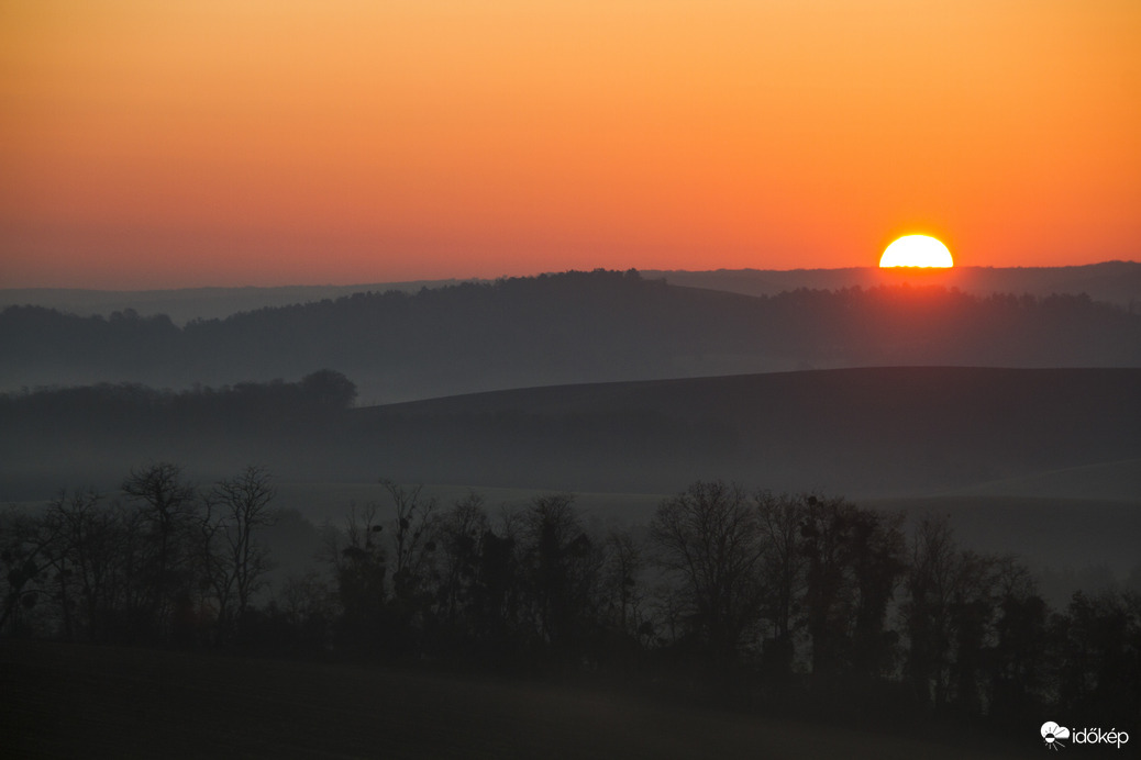 Ködös fagyos reggel!