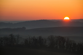 Ködös fagyos reggel!