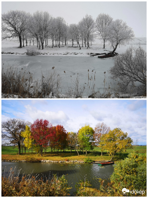Tél és ősz ugyanazon a helyen