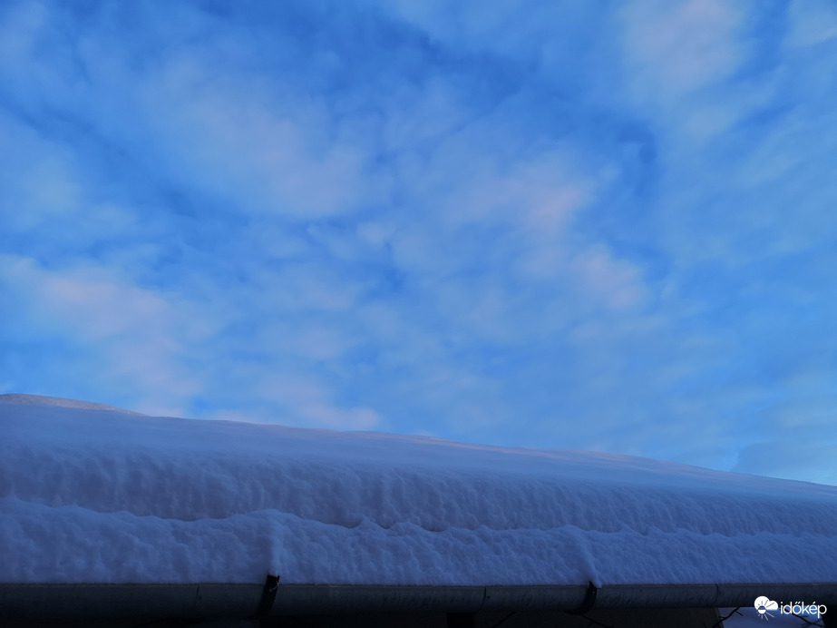 Jászjákóhalmán hó mennyiség 2 nap alatt