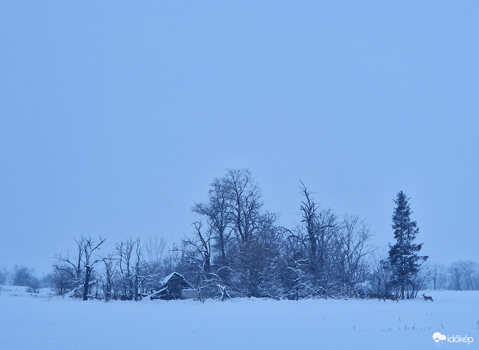Téli alkonyat 