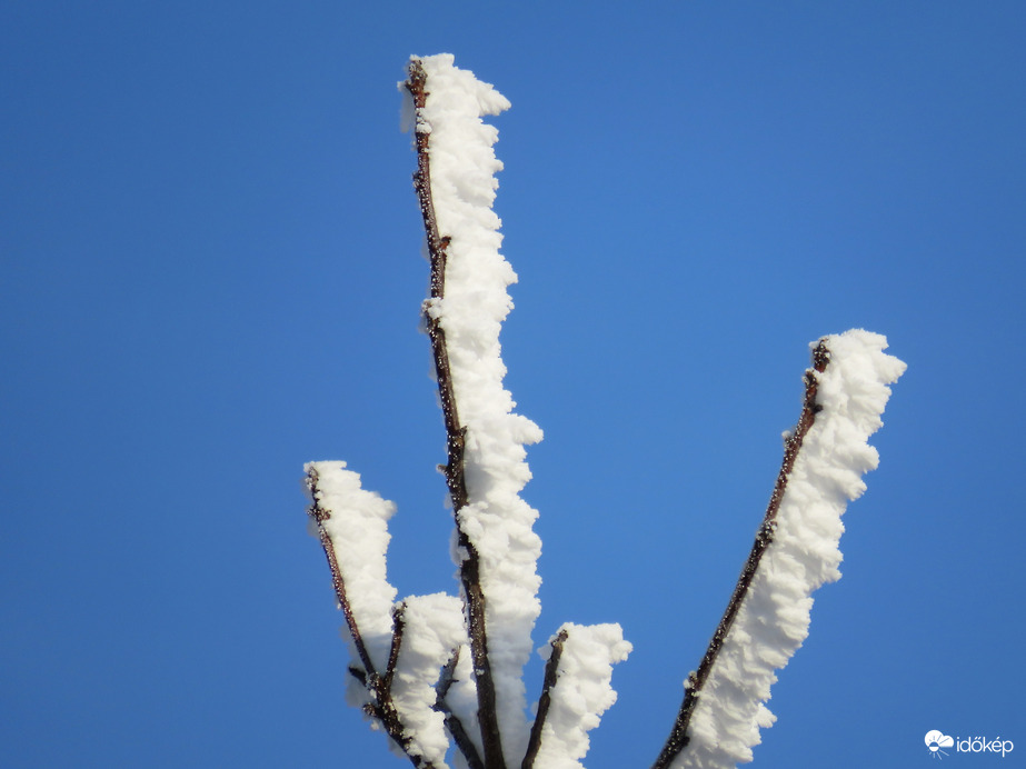 DÁNY, JÓL LÁTHATÓ AZ URALKODÓ LÉGÁRAMLÁS IRÁNYA -- 2026 01 21 reggel