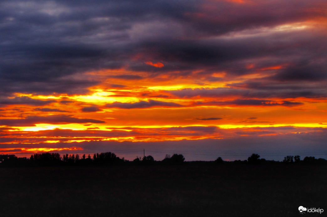 Naplemente a Szigetközben!