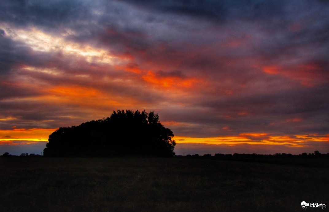 Naplemente a Szigetközben!