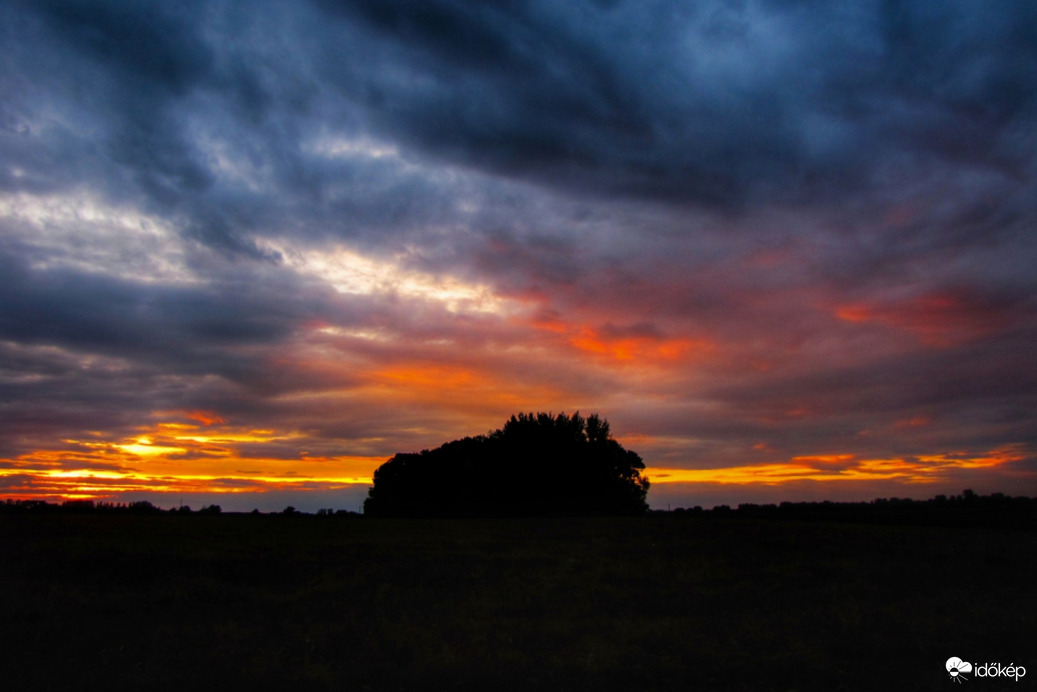 Naplemente a Szigetközben!