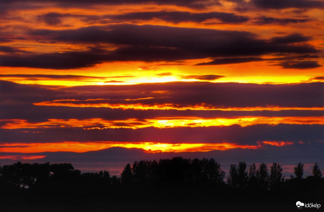 Naplemente a Szigetközben!