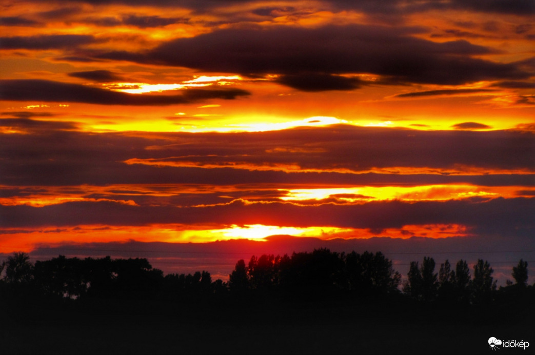 Naplemente a Szigetközben!