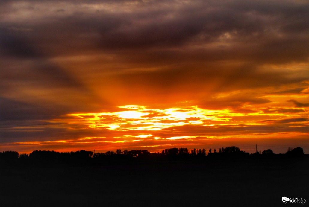 Naplemente a Szigetközben!