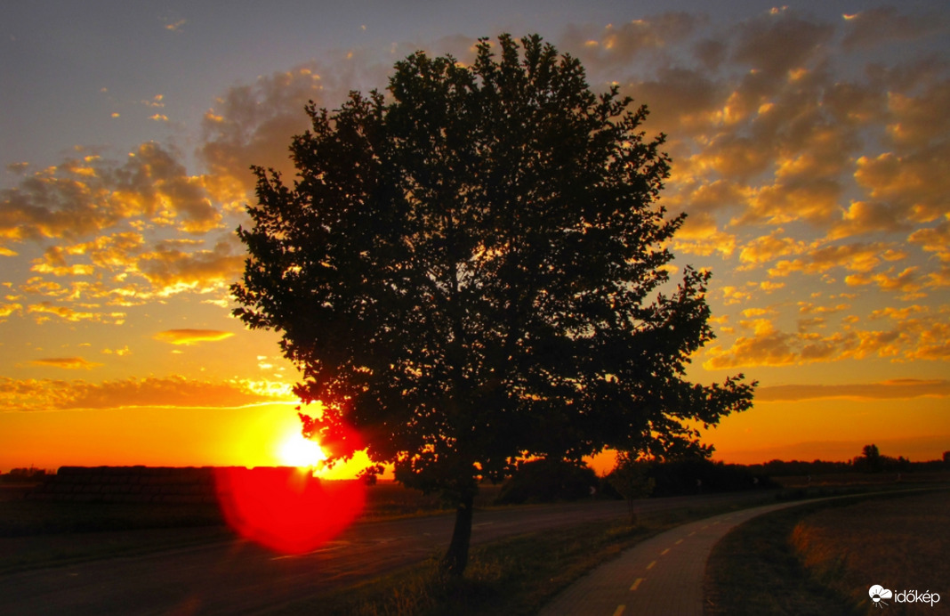 Naplemente a Szigetközben!