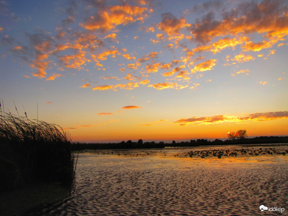 Naplemente a Szigetközben!
