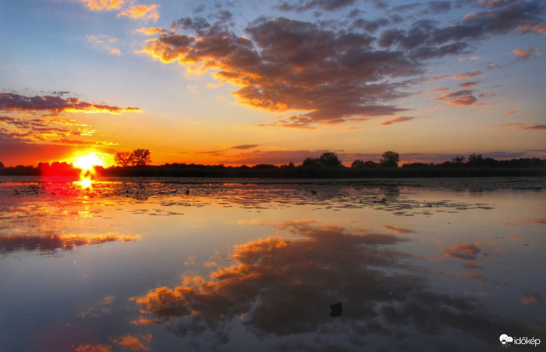 Naplemente a Szigetközben!