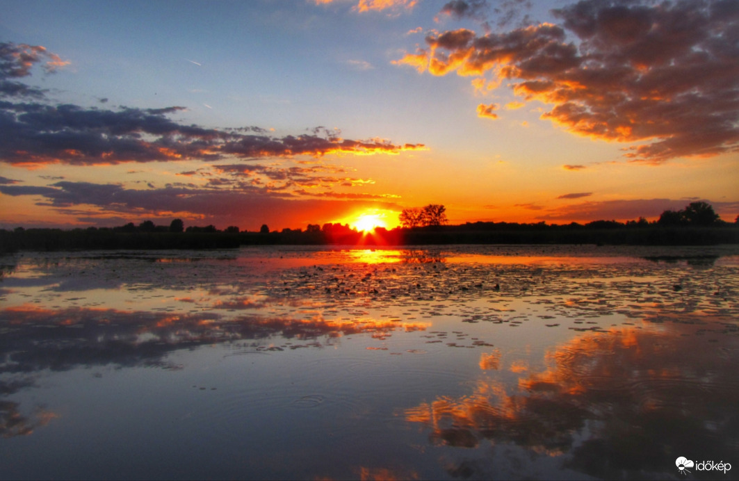 Naplemente a Szigetközben!
