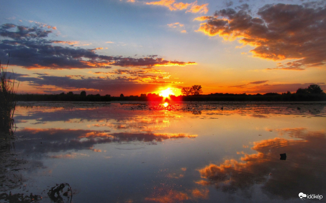 Naplemente a Szigetközben!