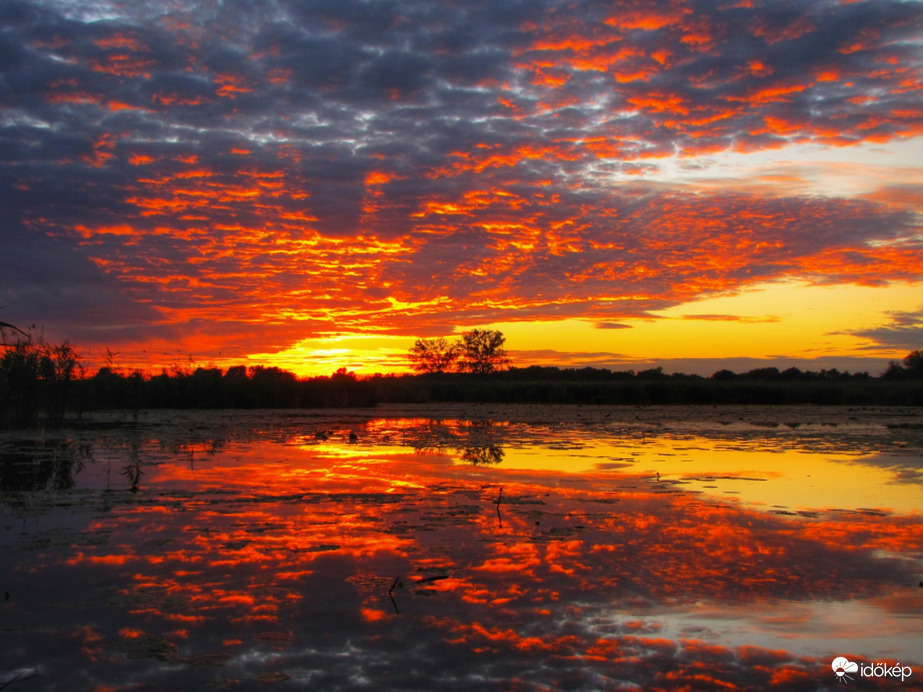Naplementés tükröződés!