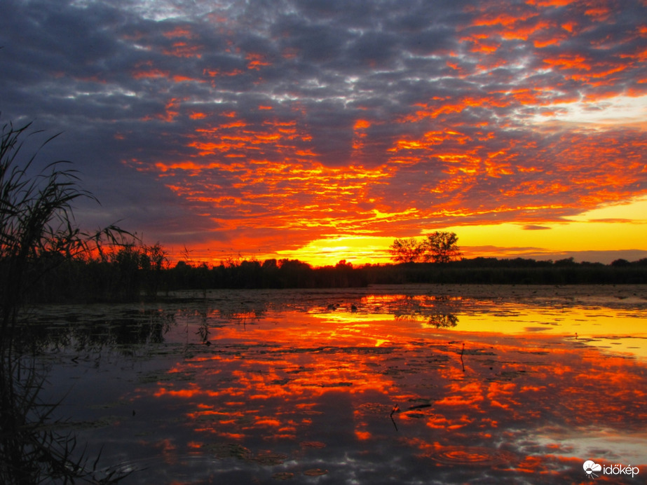 Naplementés tükröződés!
