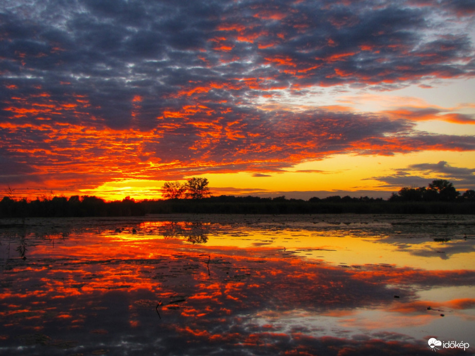 Naplementés tükröződés!
