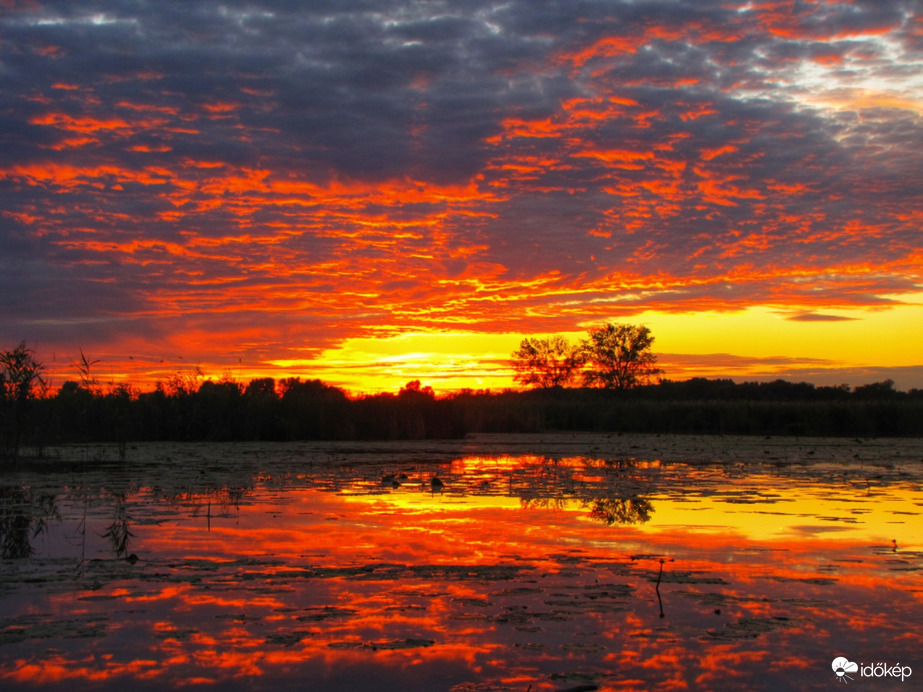 Naplementés tükröződés!
