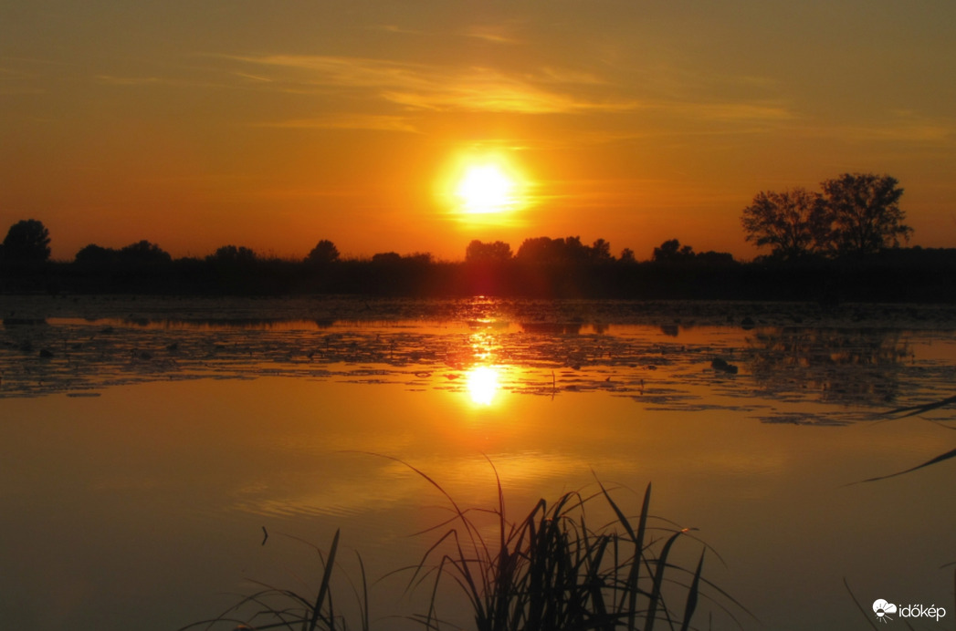 Naplemente a Szigetközben!