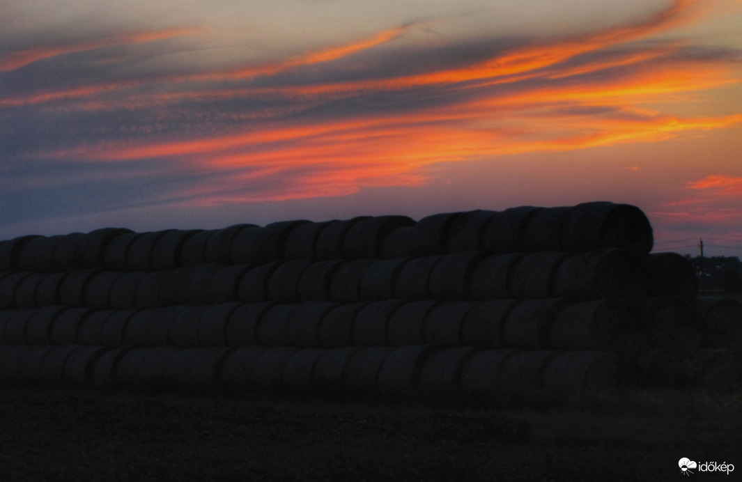 Ecsetvonások a naplementében!