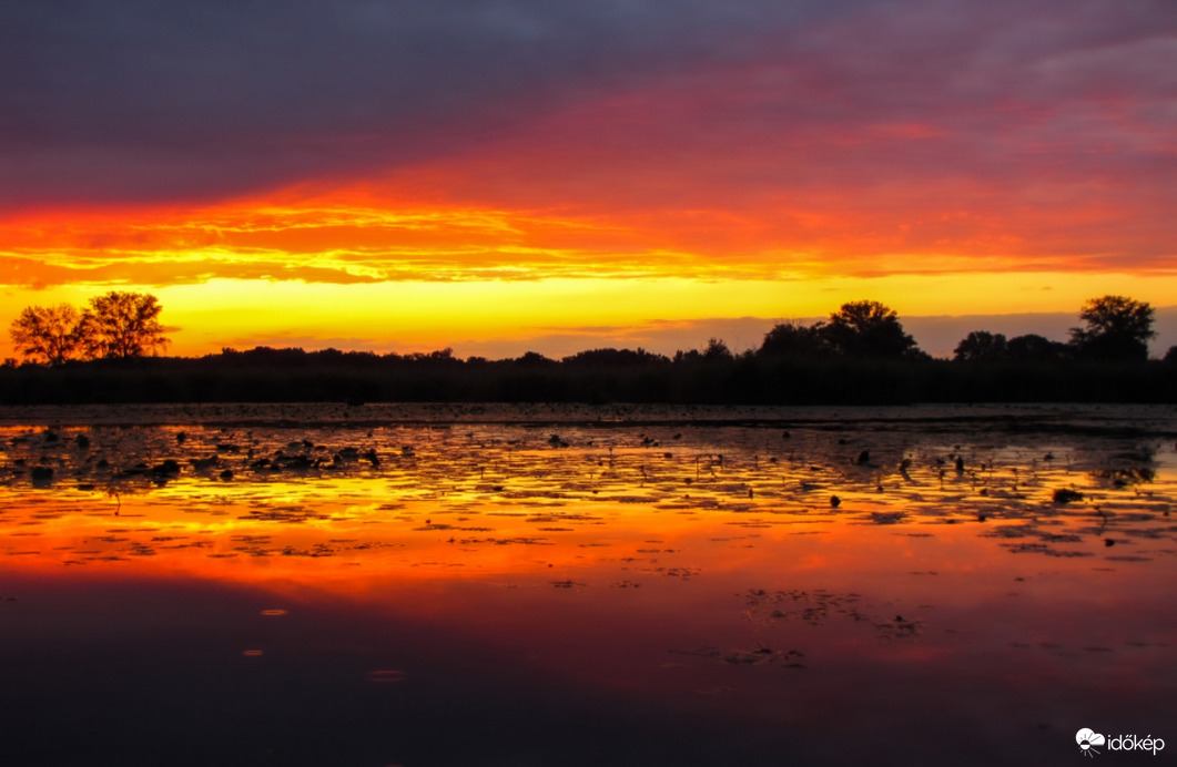 Naplementés tükröződés!