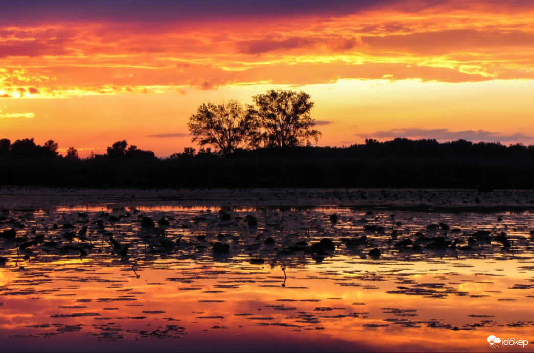 Naplementés tükröződés!