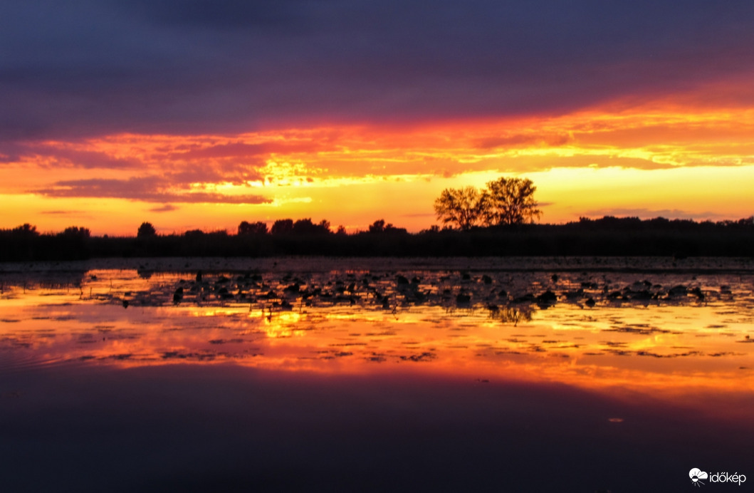 Naplementés tükröződés!