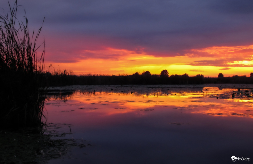 Naplementés tükröződés!