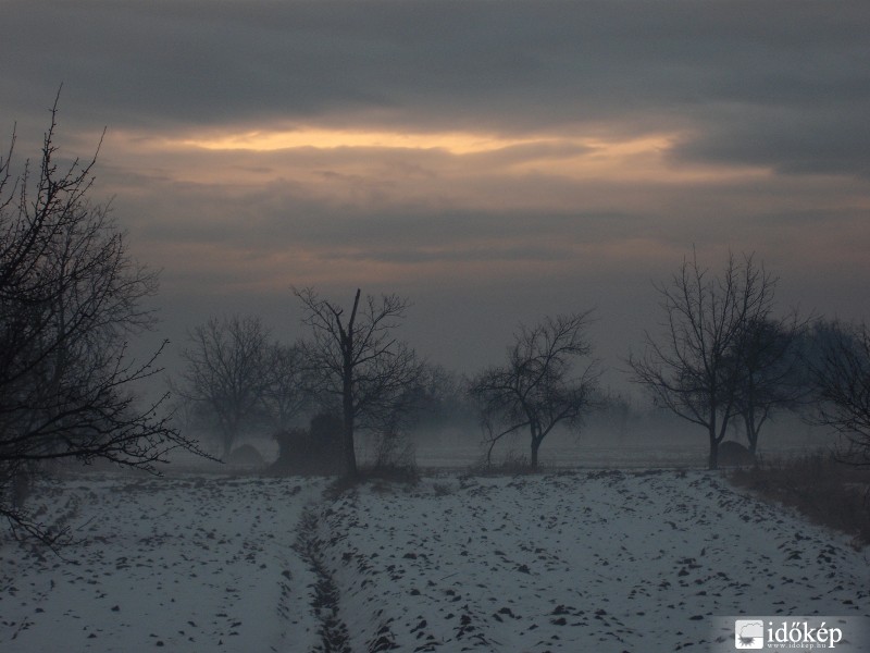 Olvadás, fények