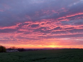 Rákoskerti alkonyat