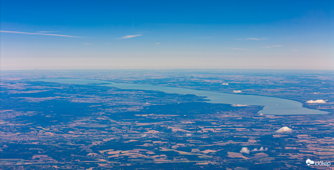 Tiszta idő, gyönyörű kilátás – a Balaton teljes pompájában