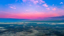 A Vénusz-öve naplementekor