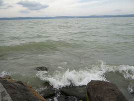 Balatonszemes ma délután 
