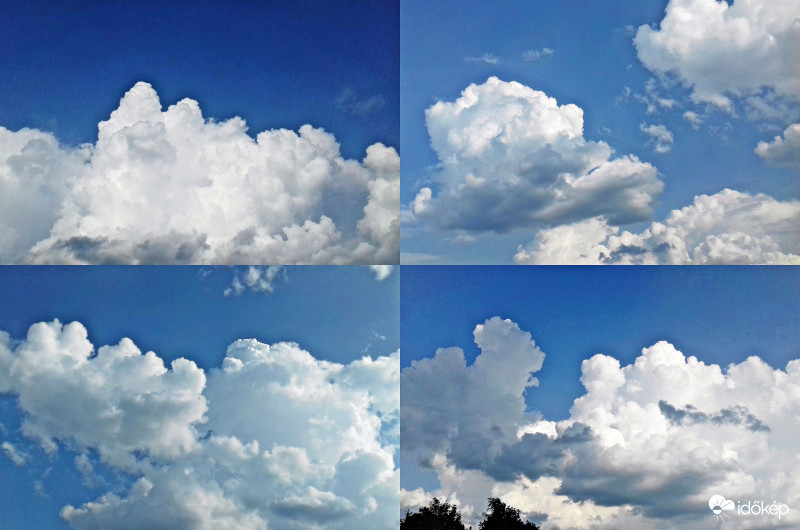 Gomolyfelhő változatok délután :)