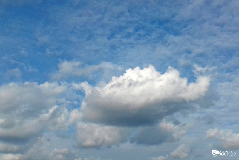 Ma esti égkép - végre van egy kis kék is benne :)