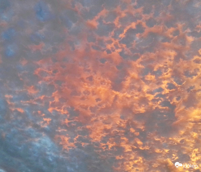 Lángoló égbolt este :)