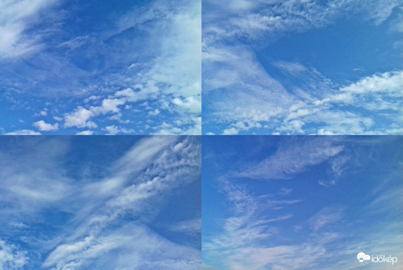 Tegnapi felhőformációk :)