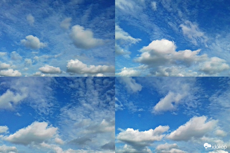 Ma délutáni felhőformációk 1. :)