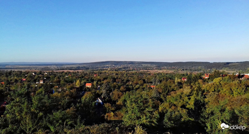 Látkép Tómalom irányába fotózva