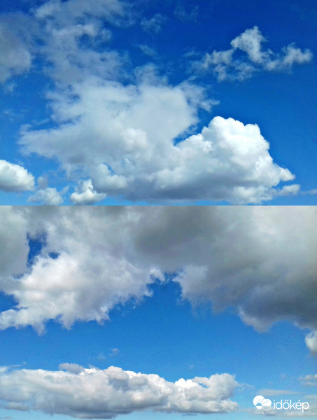 Ma délutáni felhőformációk :)