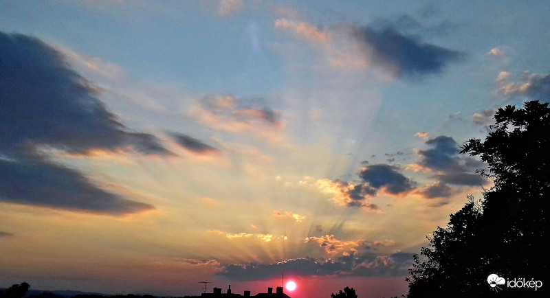 Egy mennyei napzárás :)