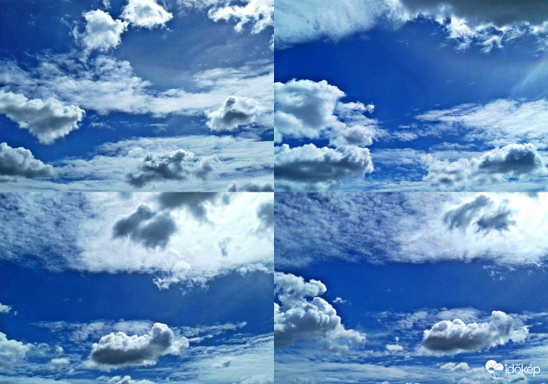 Ma délelőtti felhőzet