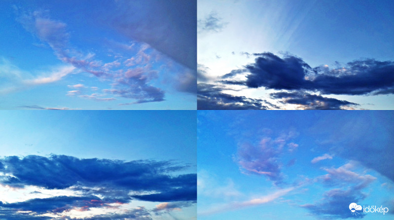 Kora esti felhőformációk :)