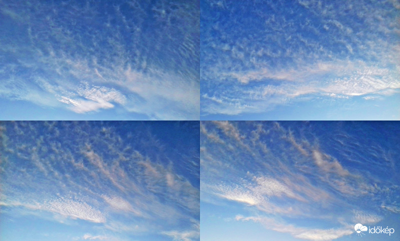 Szombat délutáni cirrusformációk :)