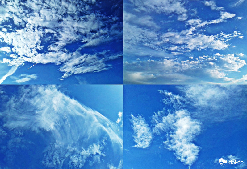 Változatos felhőformációk :)