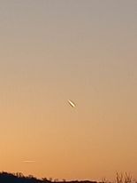 Esztergomtól nem messze kb Dobogókő felett lebegett 