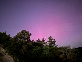 Budaörs sarki fény