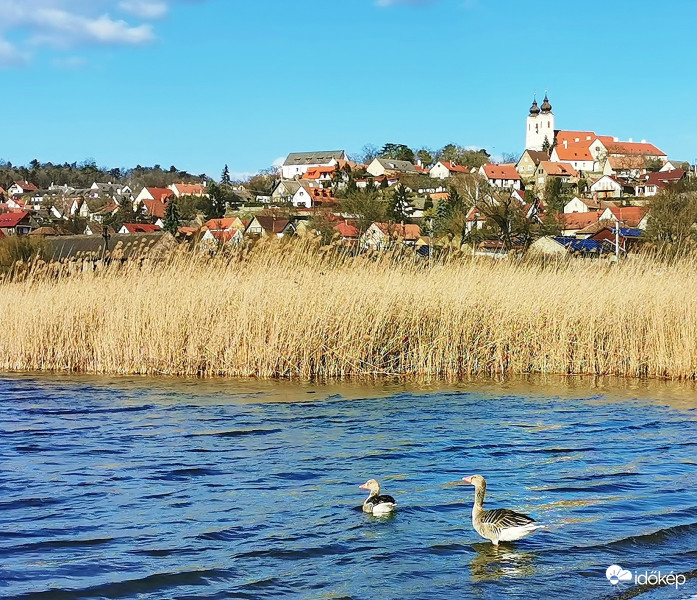 Tihanyi Belső-tó az Apátsággal