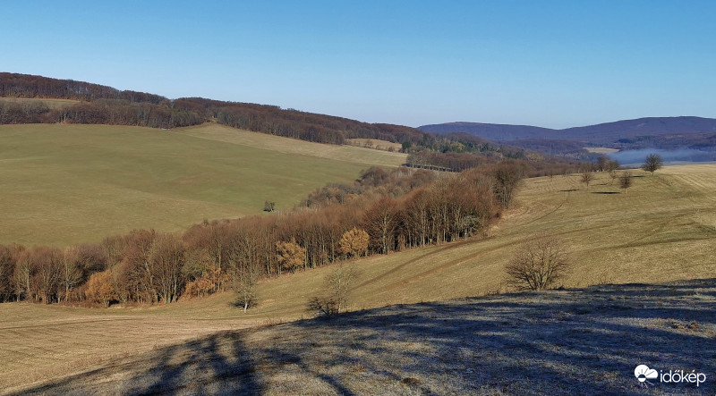 Ma reggeli fények a Bakonyban