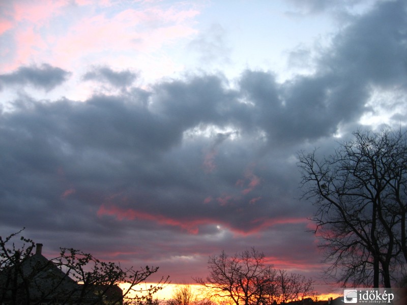 Mátészalka Naplemente 2011.04.09 19:18